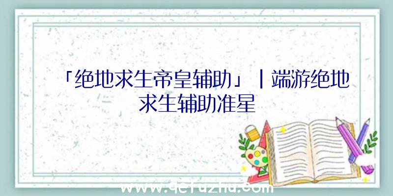 「绝地求生帝皇辅助」|端游绝地求生辅助准星